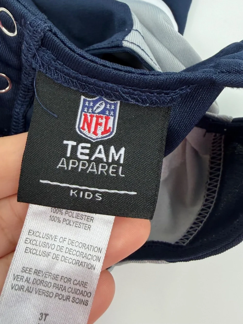 Dallas Cowboys Youth Toddler Size 3T Cheerleader Dress NFL Team Apparel